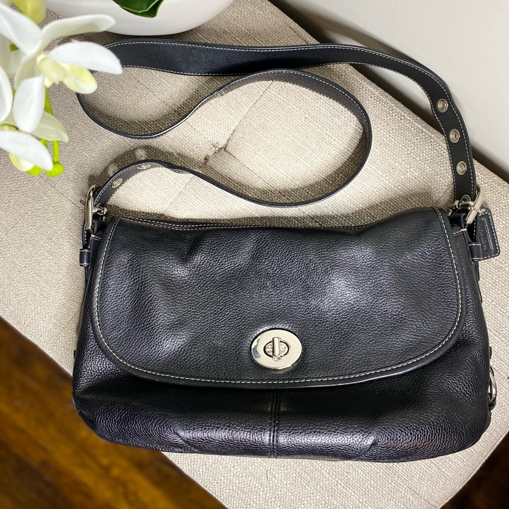 COACH legacy turn lock crossbody